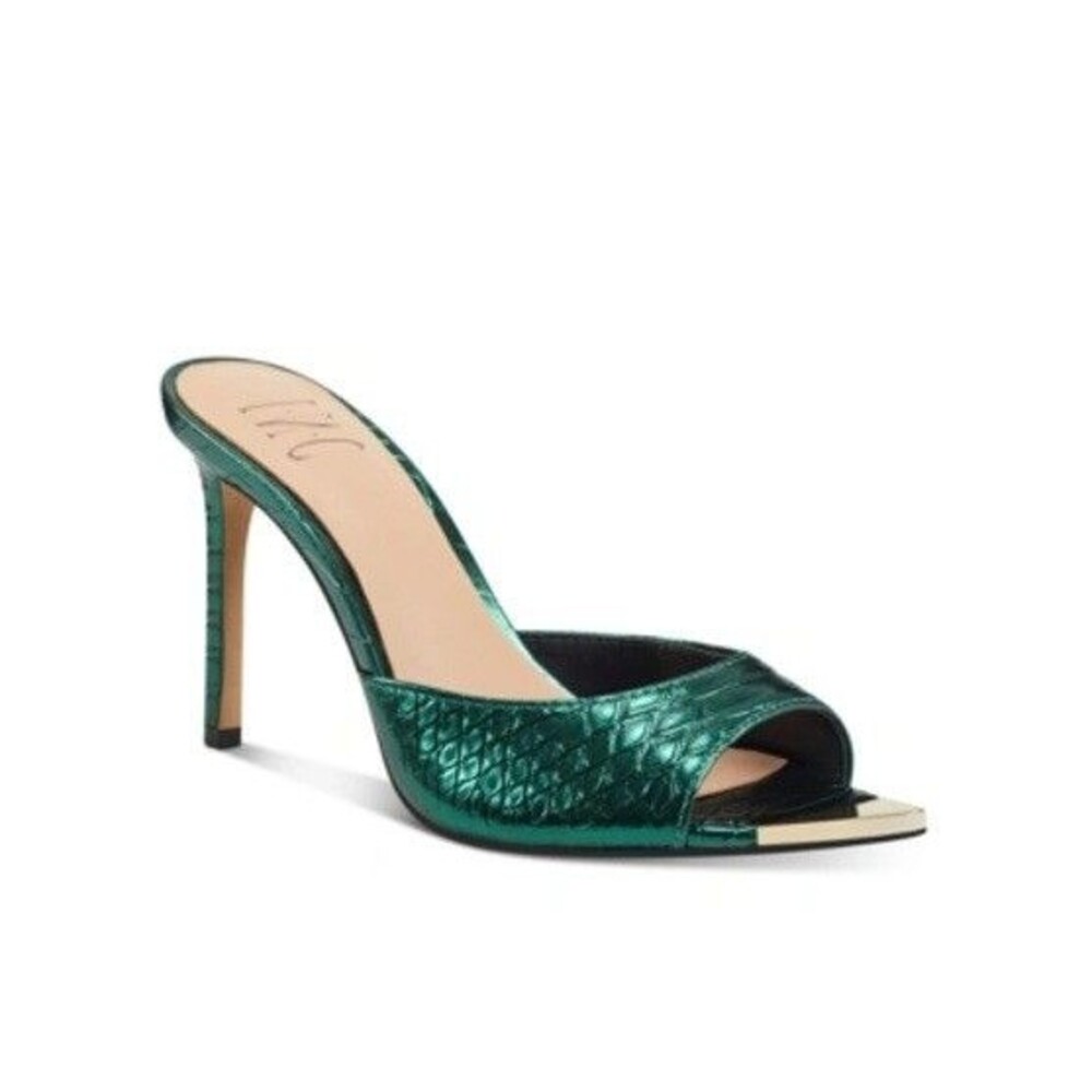 INC Womens 9 M Emerald Snake Amra Stiletto Pump High Heels NIB KZ0